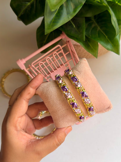 Luna Botanical Bangle ( Pack of 1)