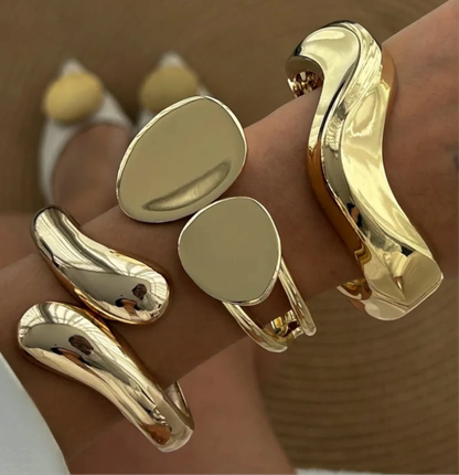 Clip On Statement Cuff Bracelet