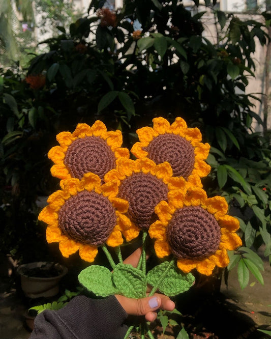 Crochet Sunflower