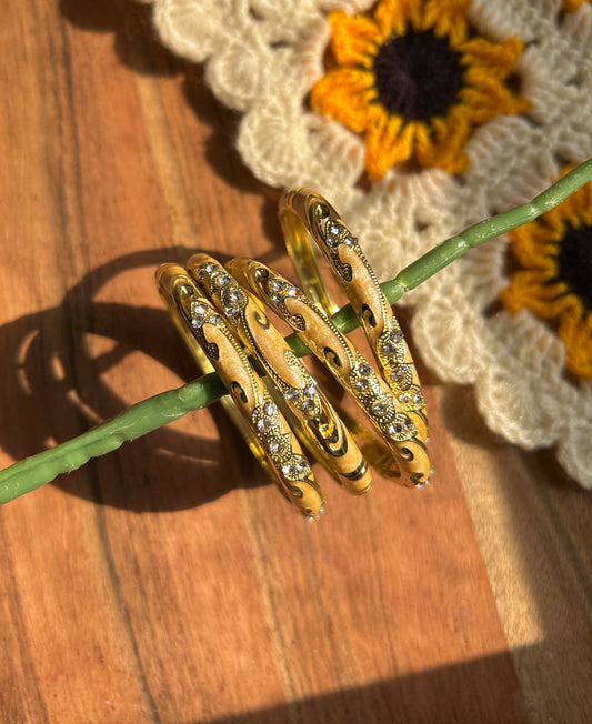 Golden Vintage Bangle (Each Bangle)