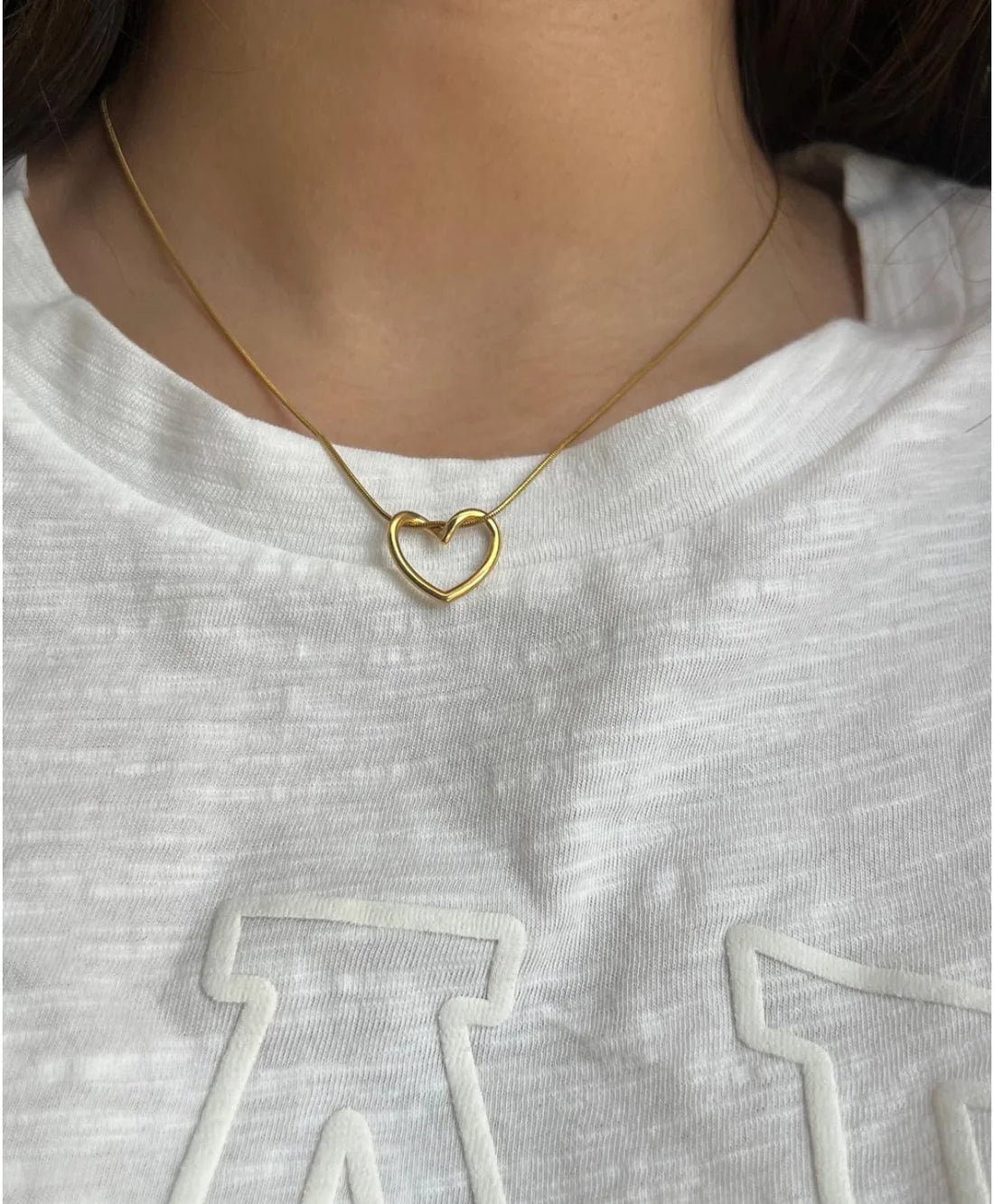 Twisted Heart Necklace