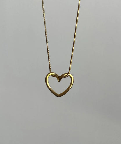 Twisted Heart Necklace