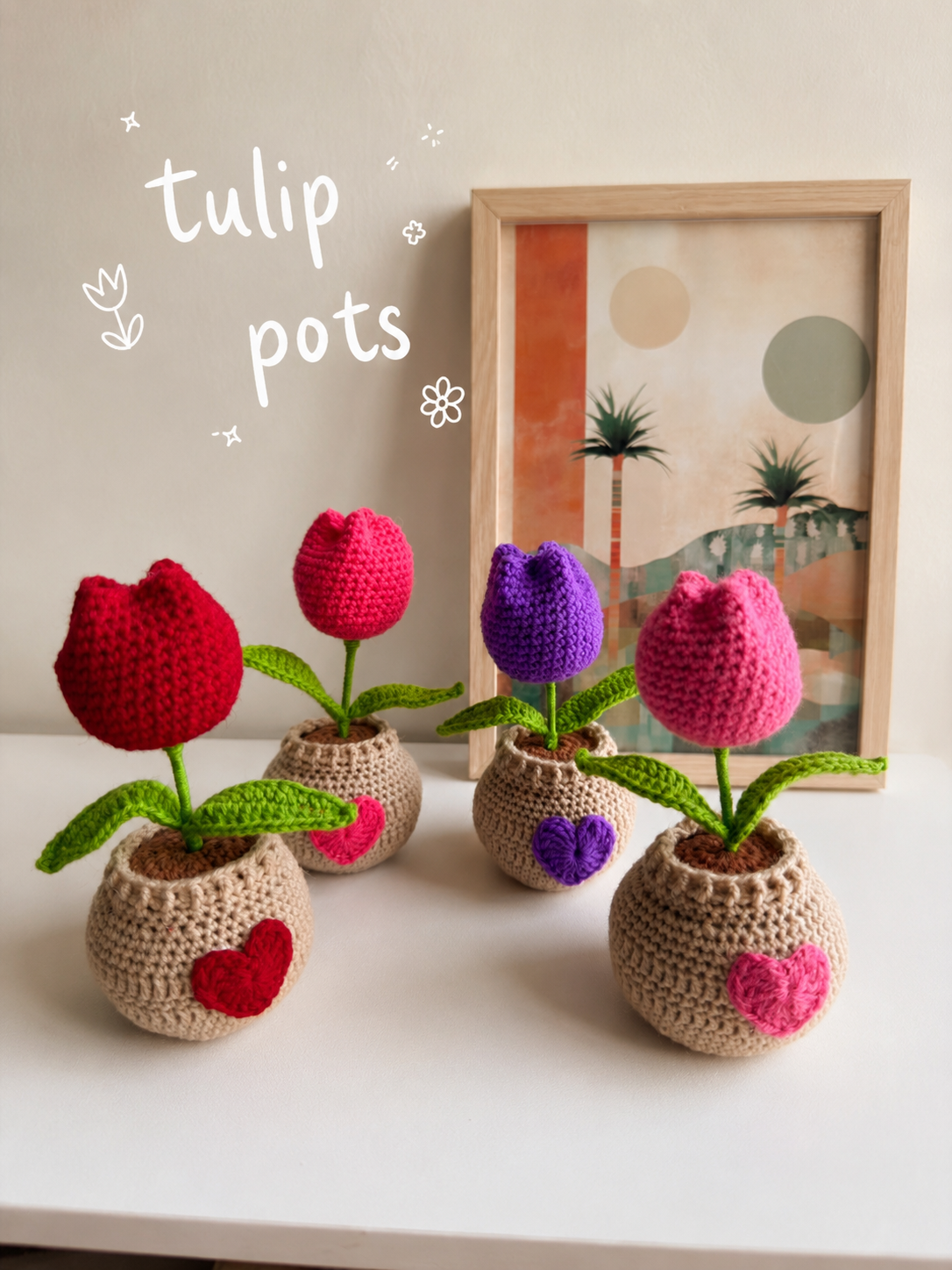 Forever Crochet Tulip Pot
