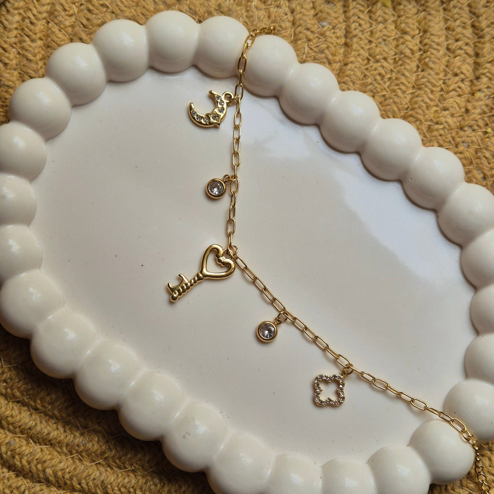 Key to the Moon Necklace