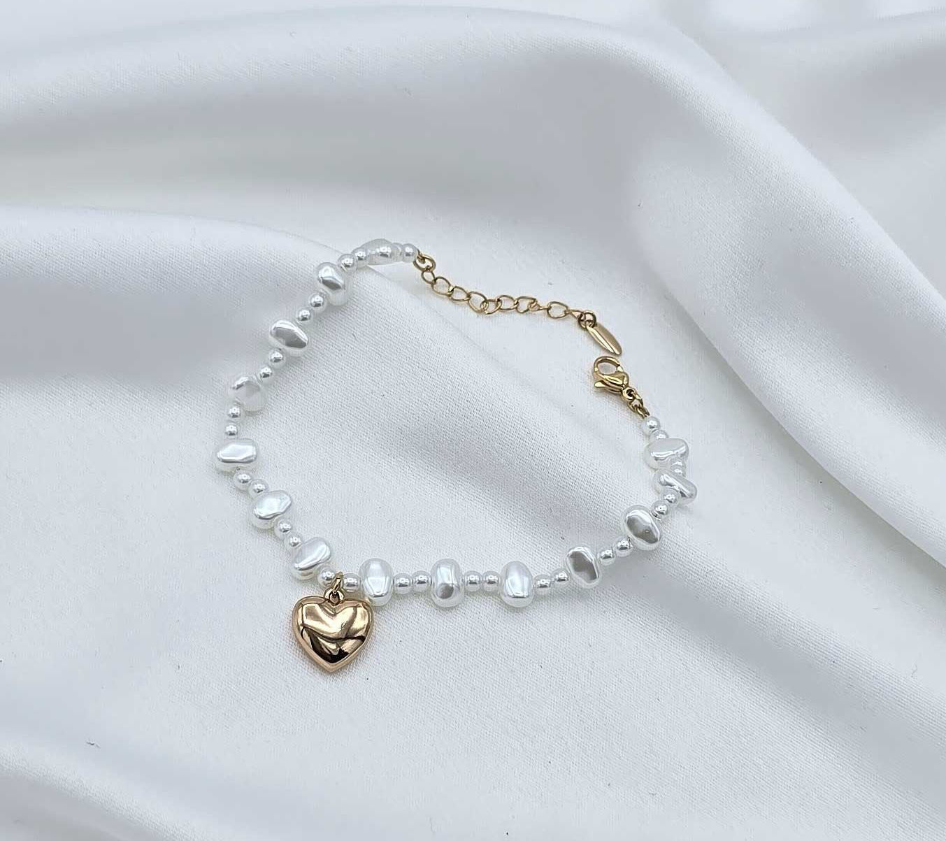 White Christmas Bracelet