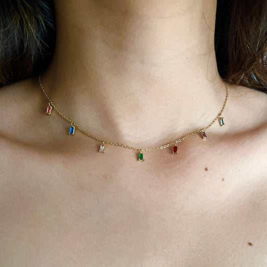 Bohemian Tassel necklace - Multicolor