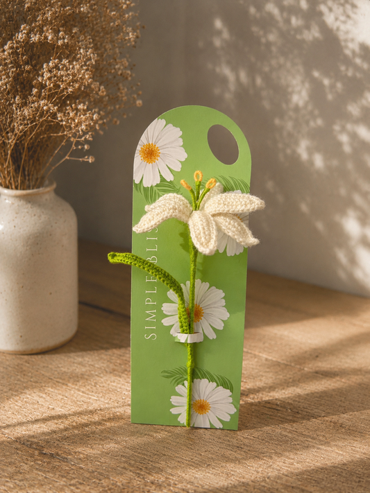 Lily – Crochet Flower Keepsake