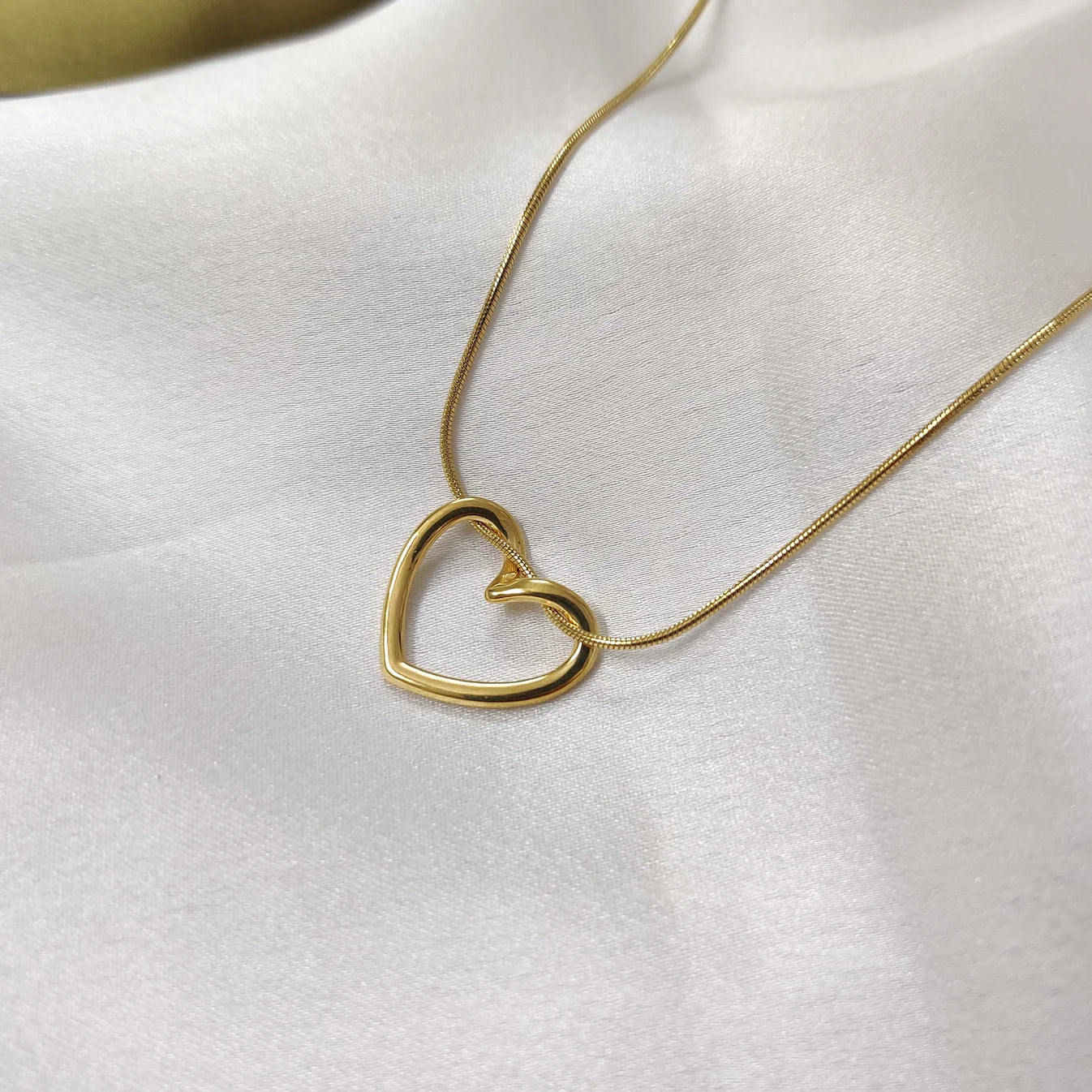 Twisted Heart Necklace