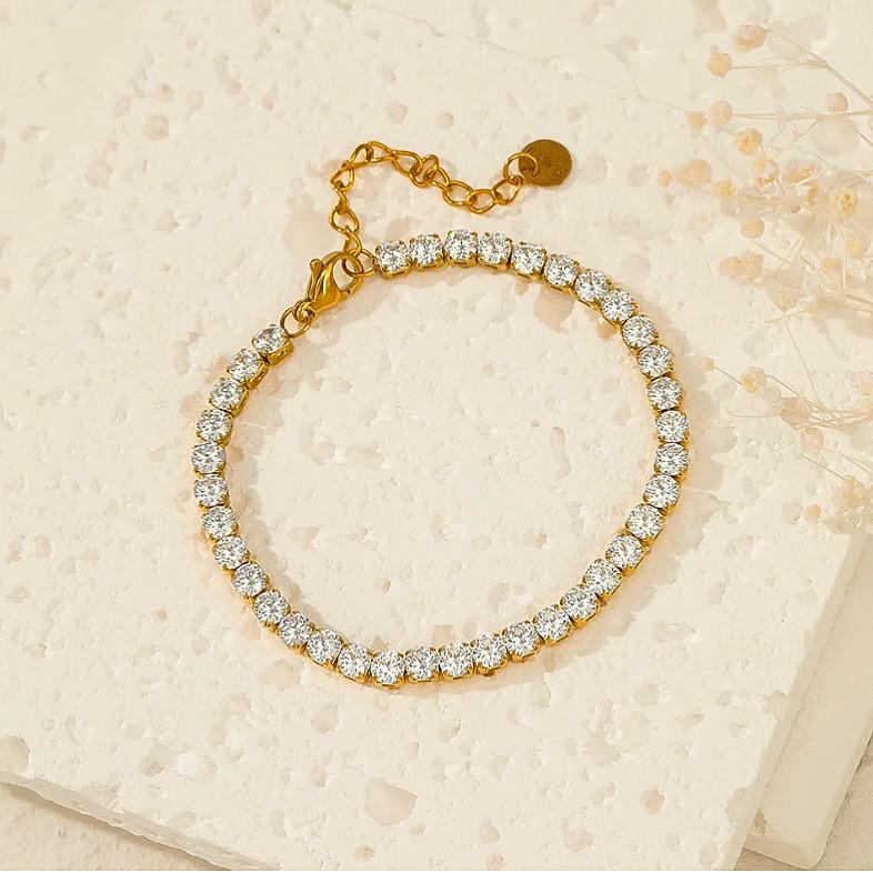 Moh - Solitaire Tennis Bracelet