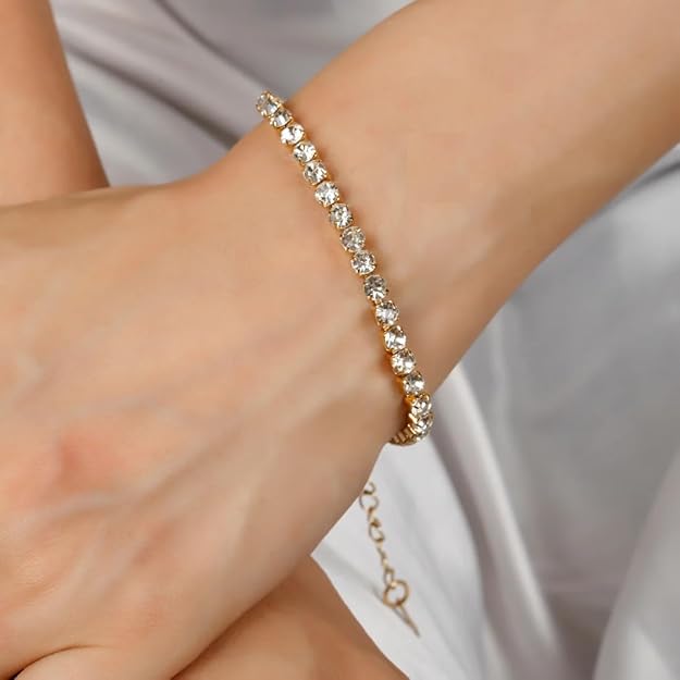 Moh - Solitaire Tennis Bracelet