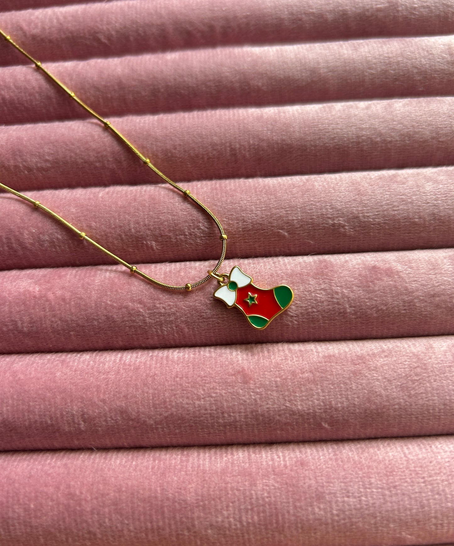 Santa's Stocking Necklace