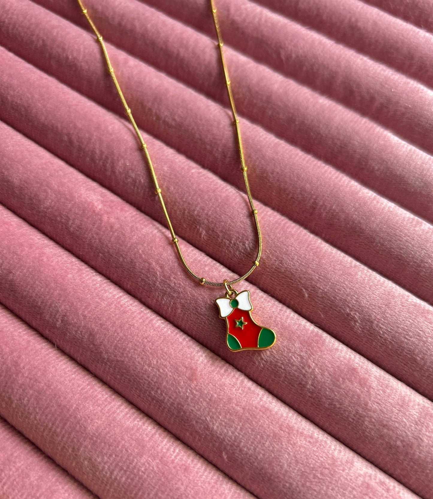 Santa's Stocking Necklace