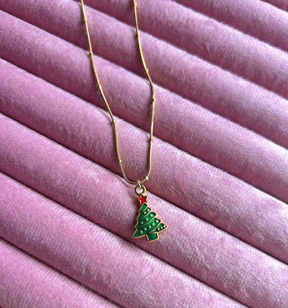 Christmas Tree Farm Necklace
