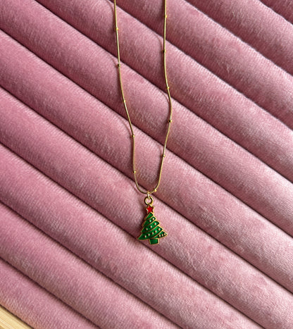 Christmas Tree Farm Necklace