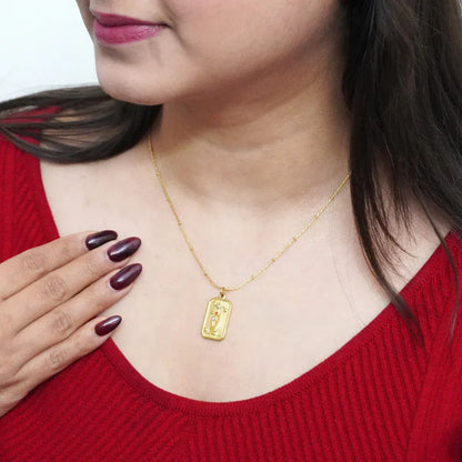 The Stars Tarot Card Necklace